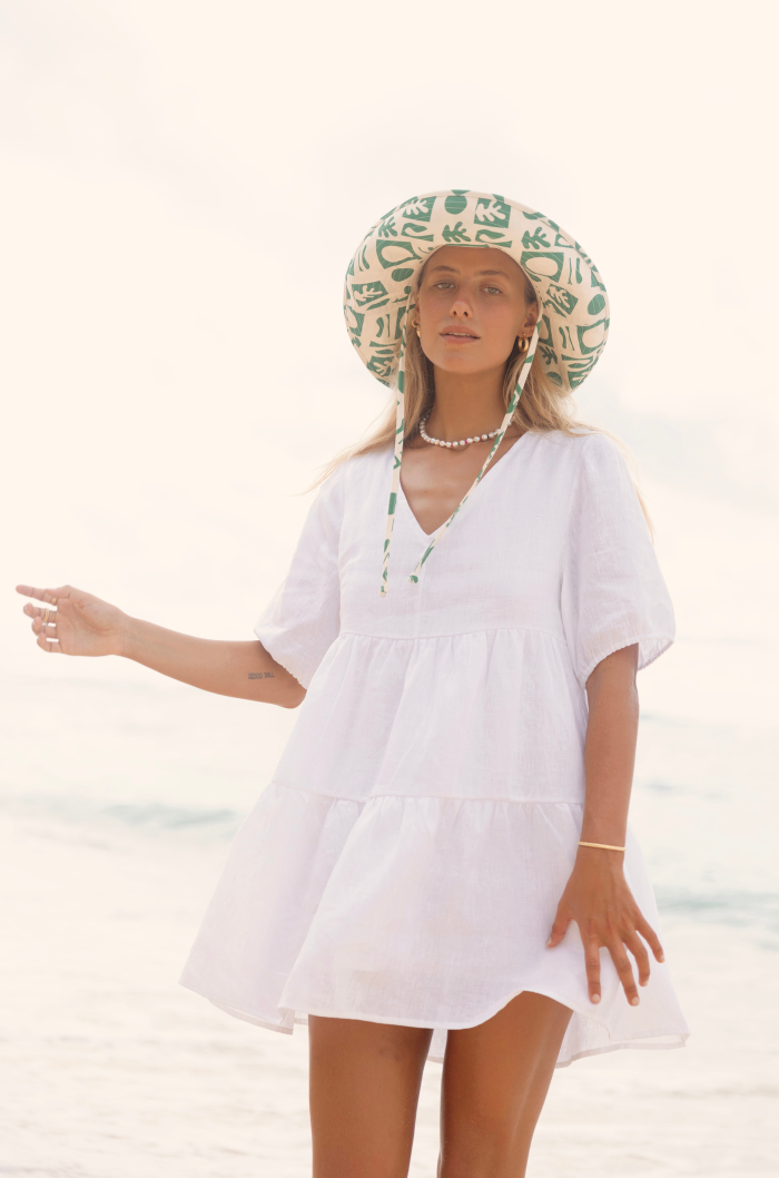 Acropolis Mini Dress Milk