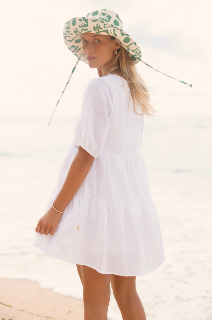 Acropolis Mini Dress Milk