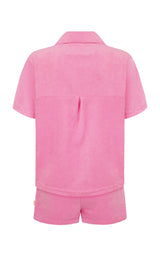Terry Shirt Set Candy Pink