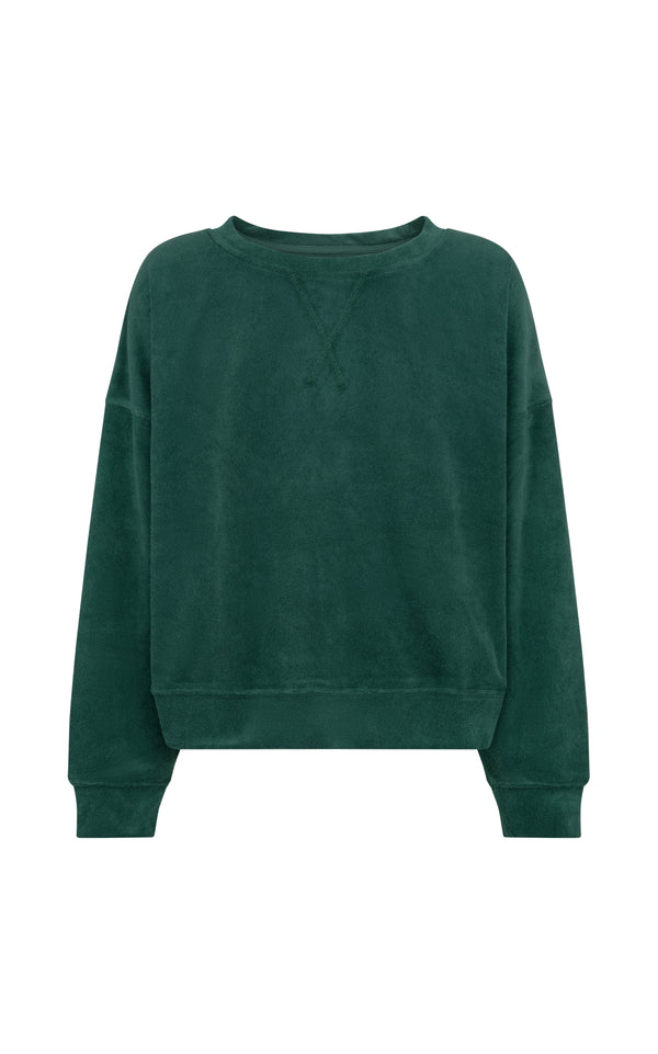 Terry Sweatshirt Emerald