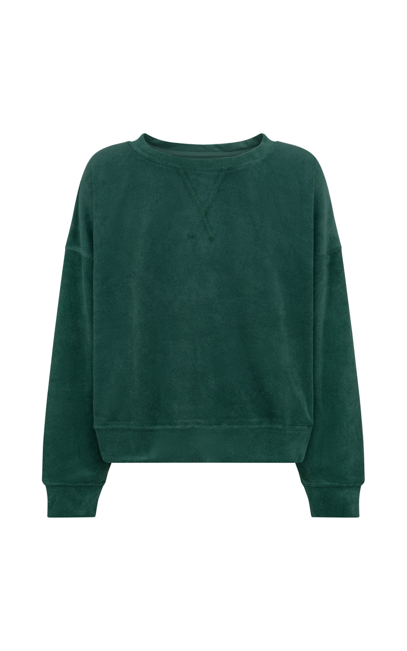 Terry Sweatshirt Emerald
