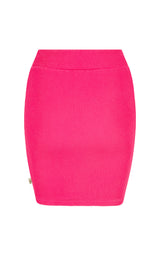 Wave Crinkle Skirt Candy Pink