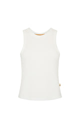 AJ Waffle Tank Top Milk