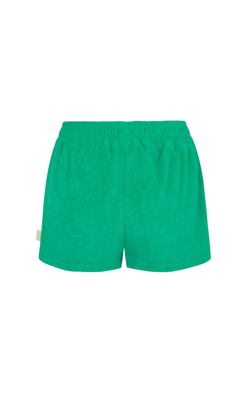 Terry Fitted Classic Set Tropical Green