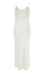 The Georgina Slip Dress Snow