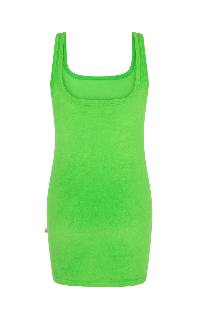 Vacay Terry Dress Light Apple