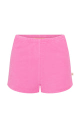 Terry Hot Pant Candy Pink