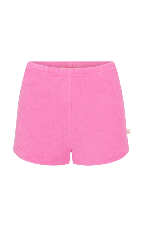Terry Hot Pant Candy Pink