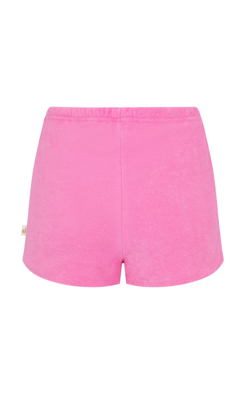 Terry Hot Pant Candy Pink