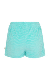 Wave Terry Shirt Set Baby Aqua