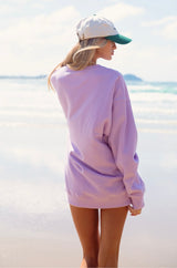AJ Fleece Sweatshirt Orchid