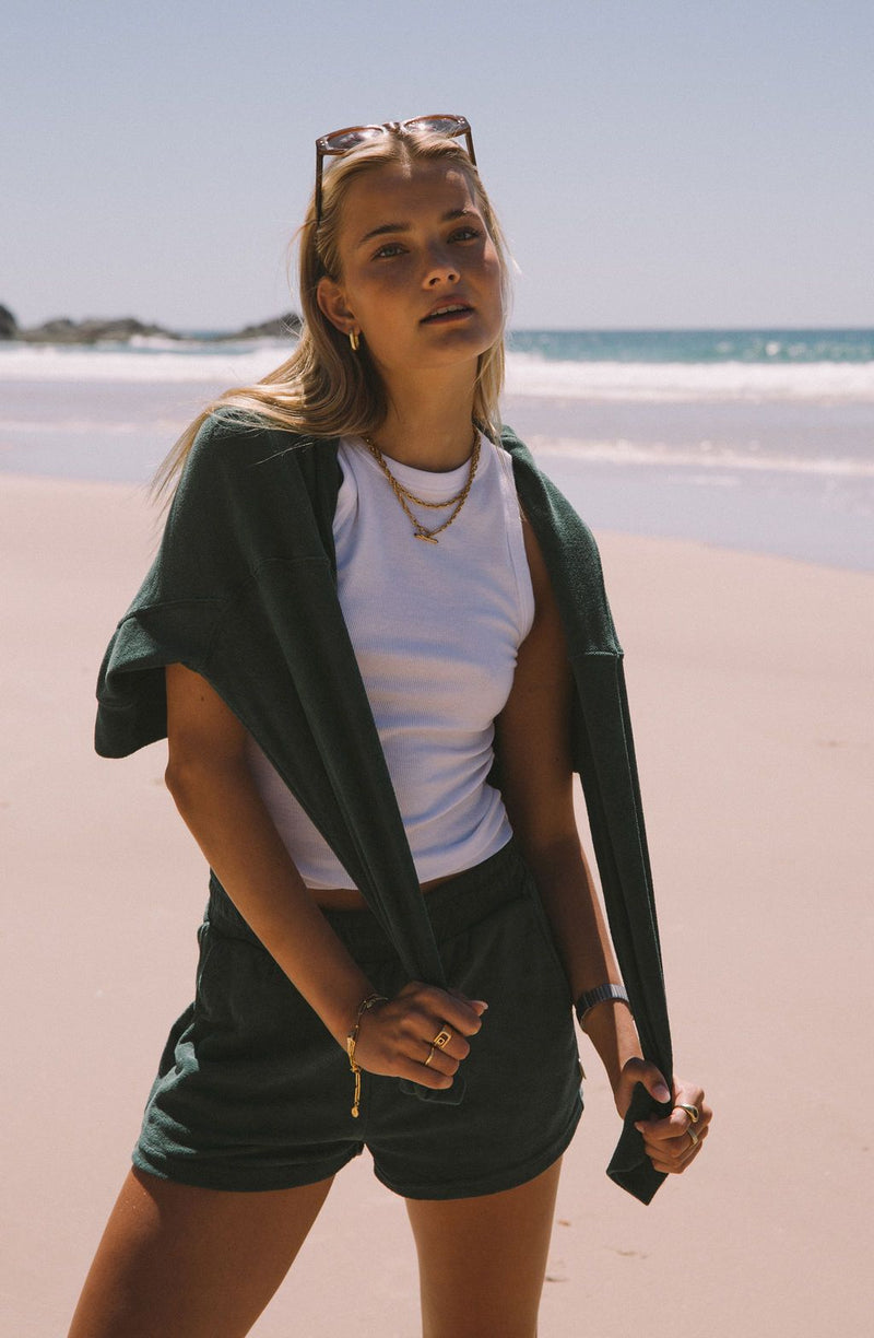 Terry Sweatshirt Emerald