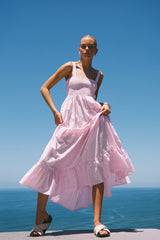 Monaco Maxi Dress Fairy Floss