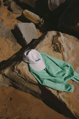 The Weekend Fleece Hoodie Honeydew Green
